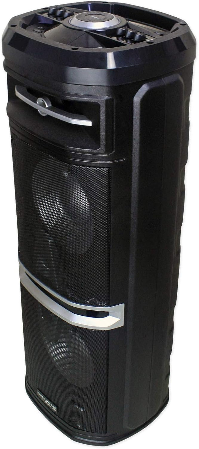 Go Party X10 Dual 10" Battery Powered Bluetooth Speaker+Uhf Microphone