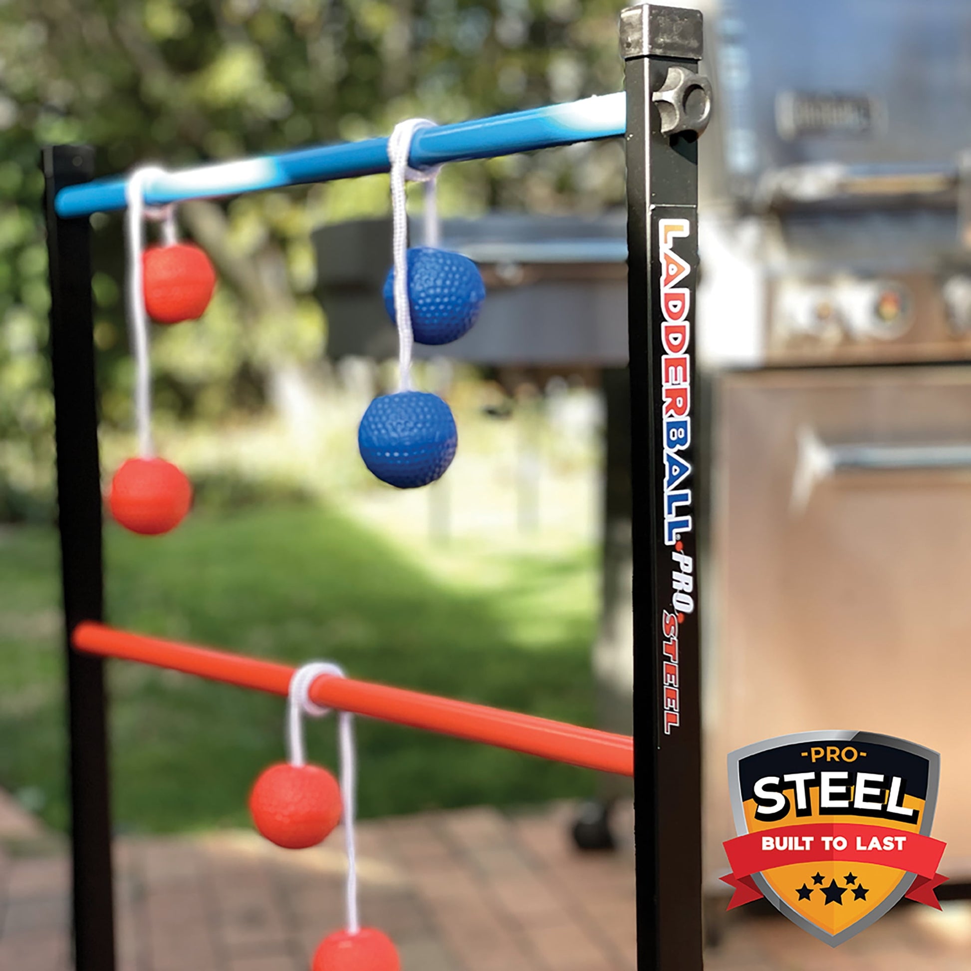 | Maranda Enterprises Ladderball Pro Steel, Black, Blue, Red, White