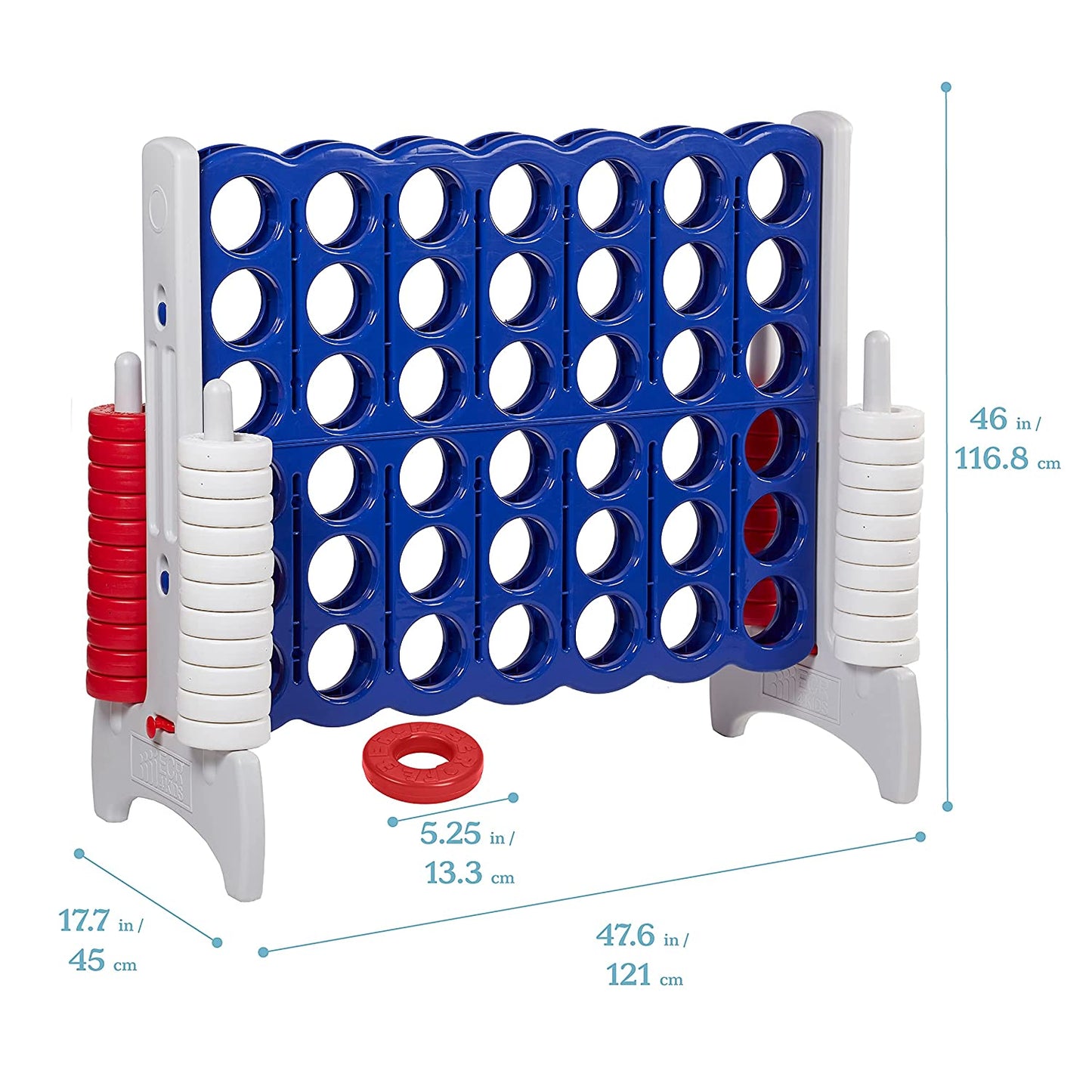 Jumbo 4-To-Score, Giant Game, Red/White/Blue